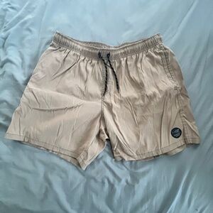 Psycho Tuna swim shorts , tan  , size L
